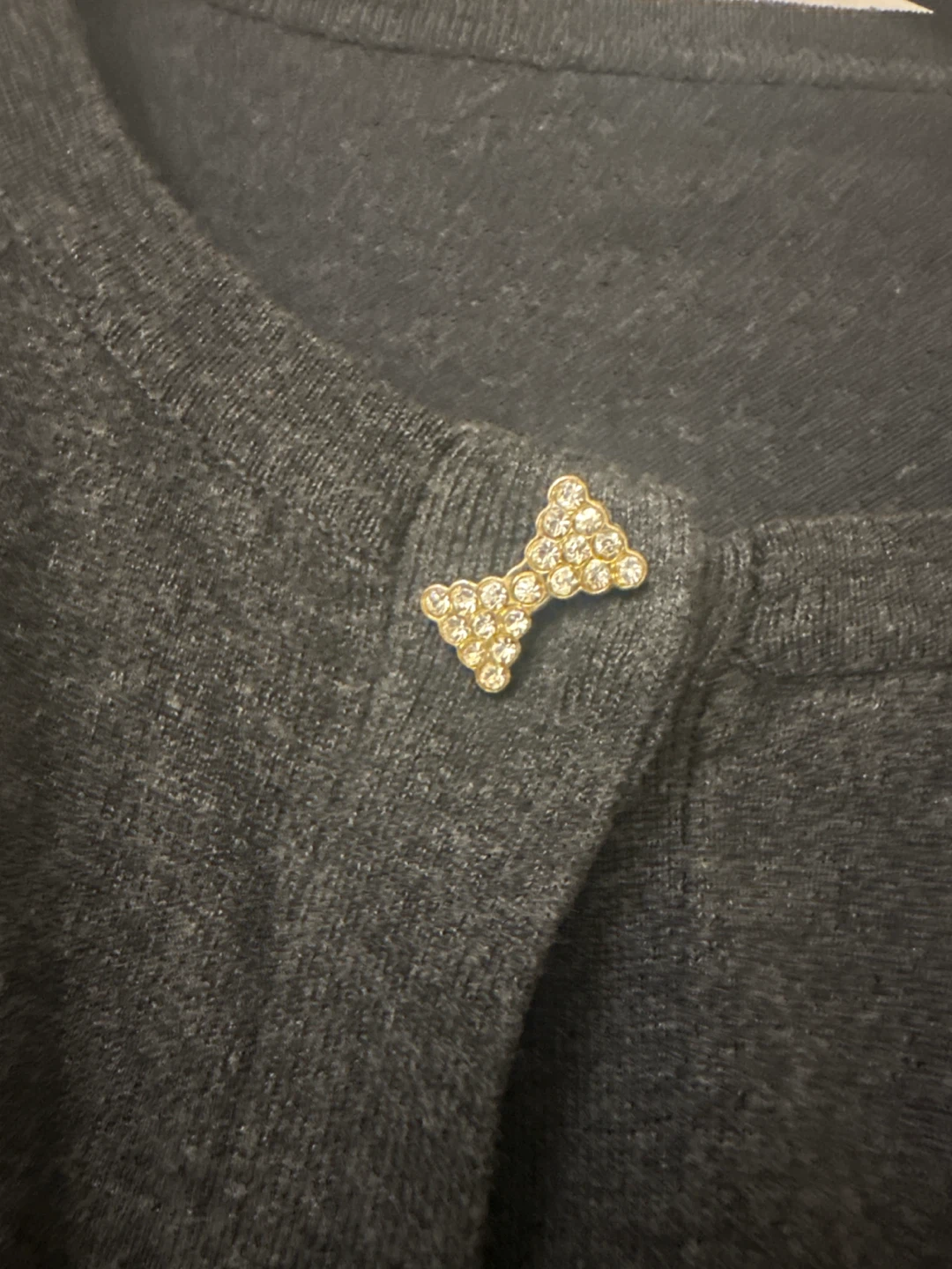 Dark Gray Embellished Cardigan - photo 2