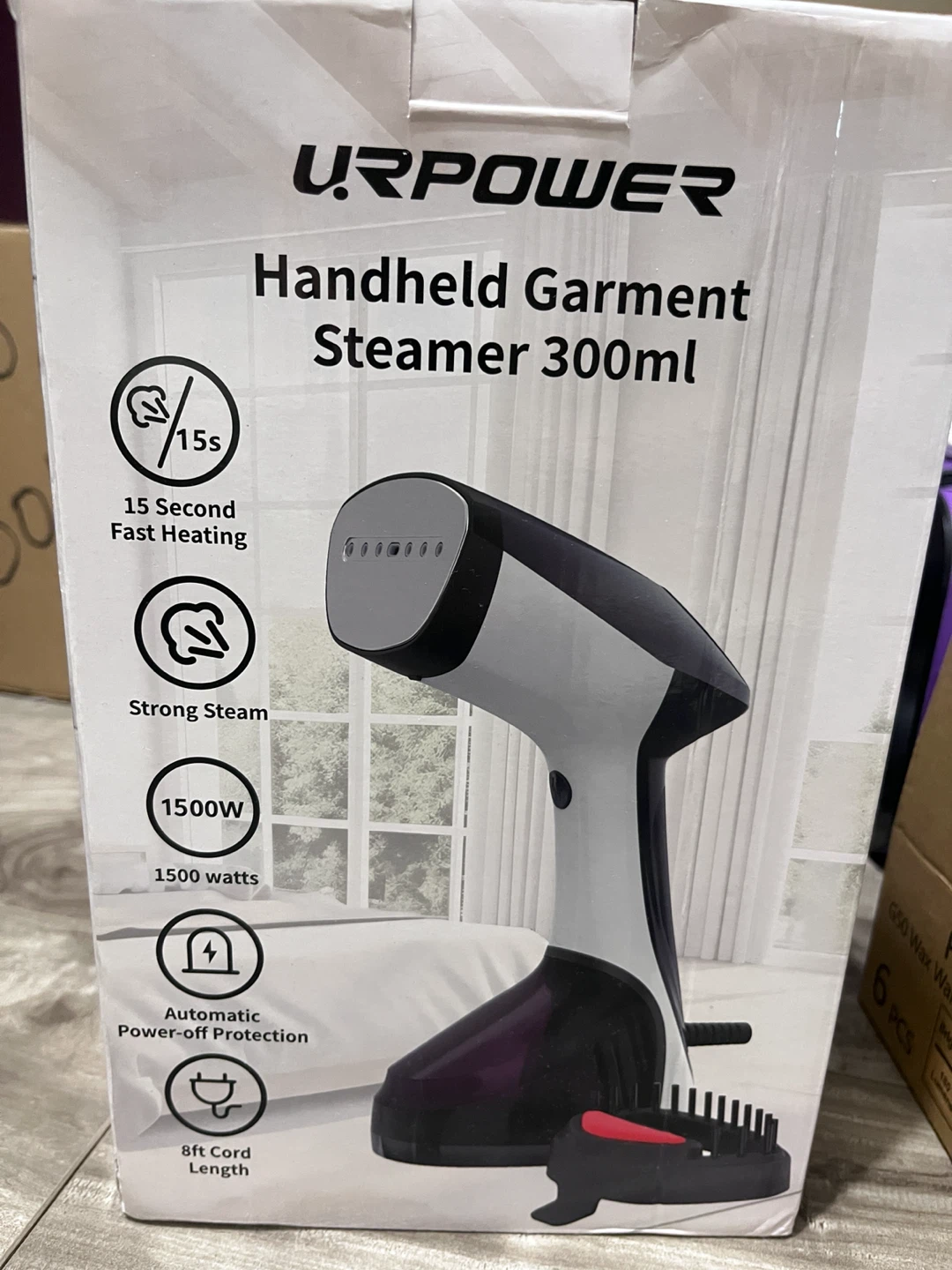 URPOWER Handheld Garment Steamer 300ml - photo 3