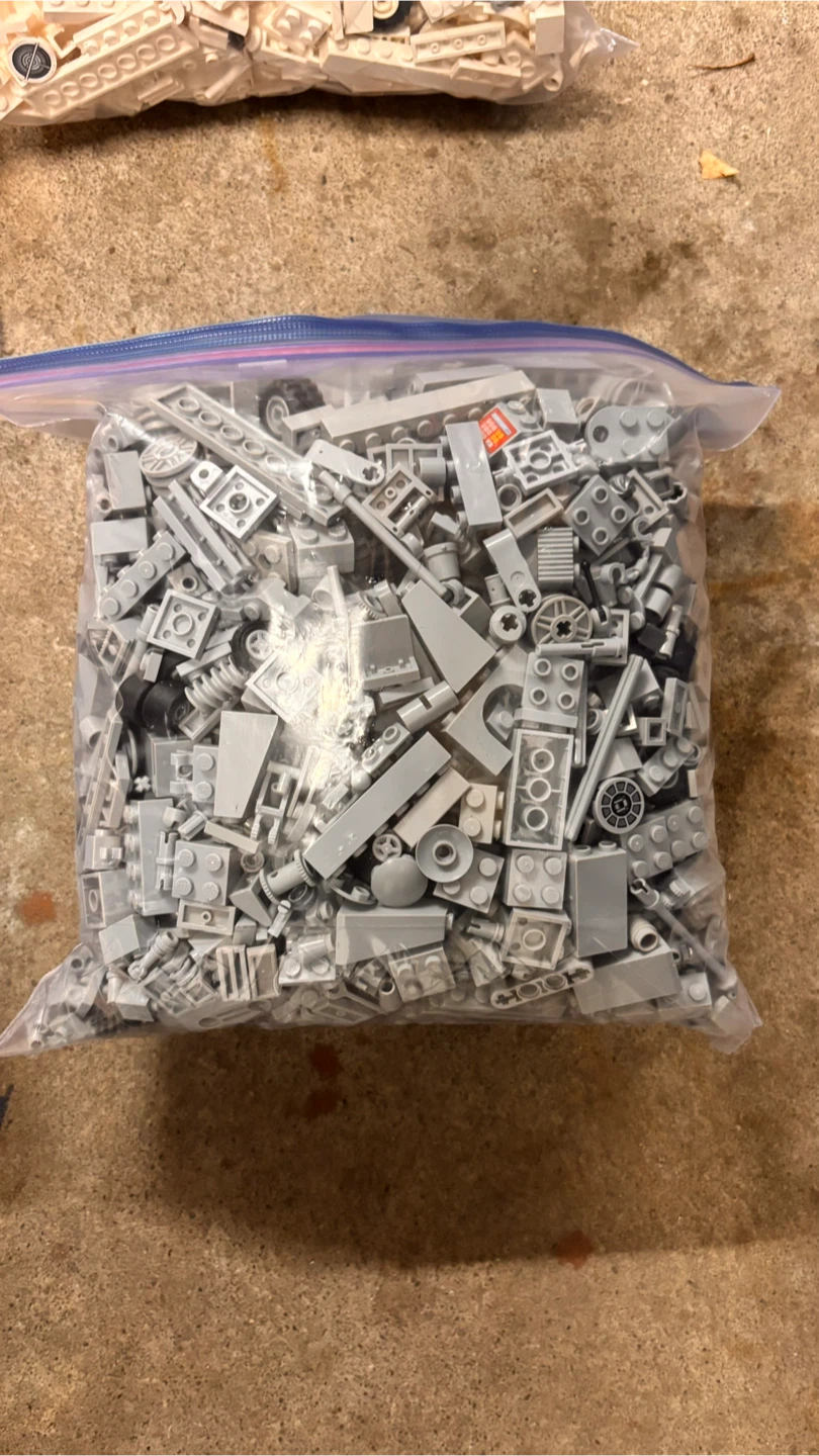 Assorted Lego bricks in storage bags - photo 2
