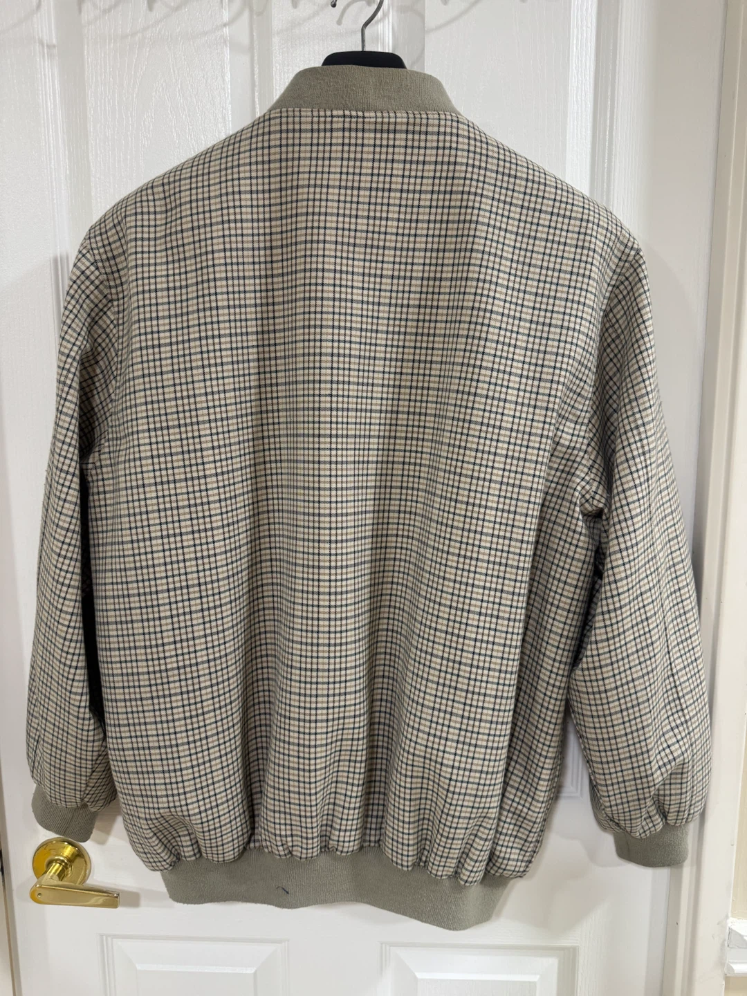 WUHUAN Plaid Bomber Jacket, size XL - photo 2