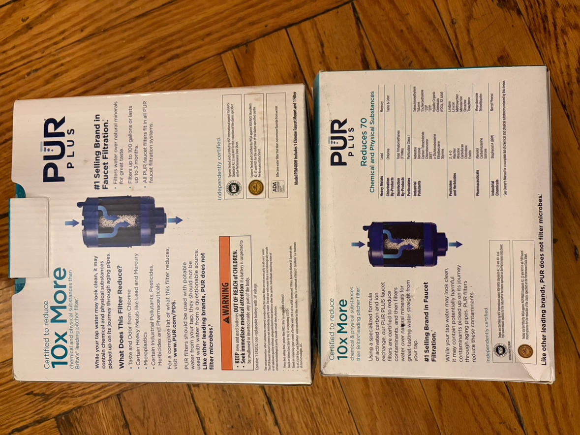 PUR PLUS Faucet Filtration System and 3-Pack Filters - photo 2