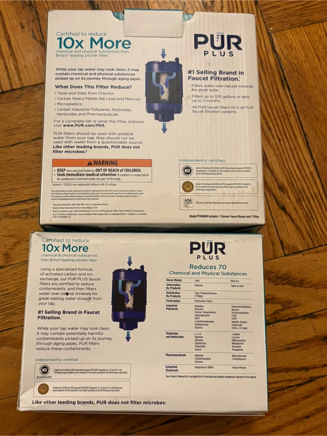 PUR PLUS Faucet Filtration System and 3-Pack Filters - photo 3