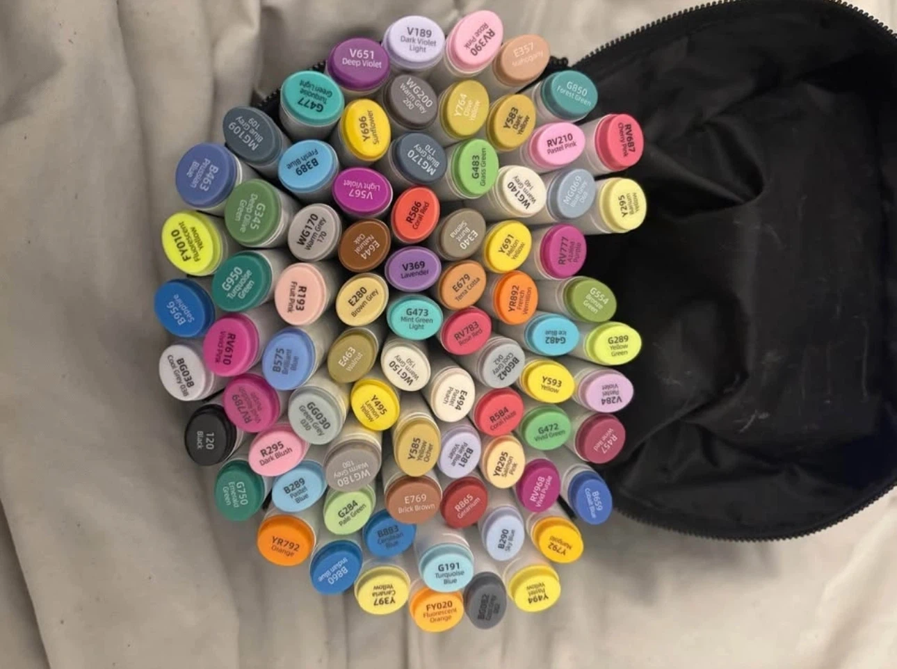 Ohuhu Oahu 80 count Alcohol Markers - photo 2