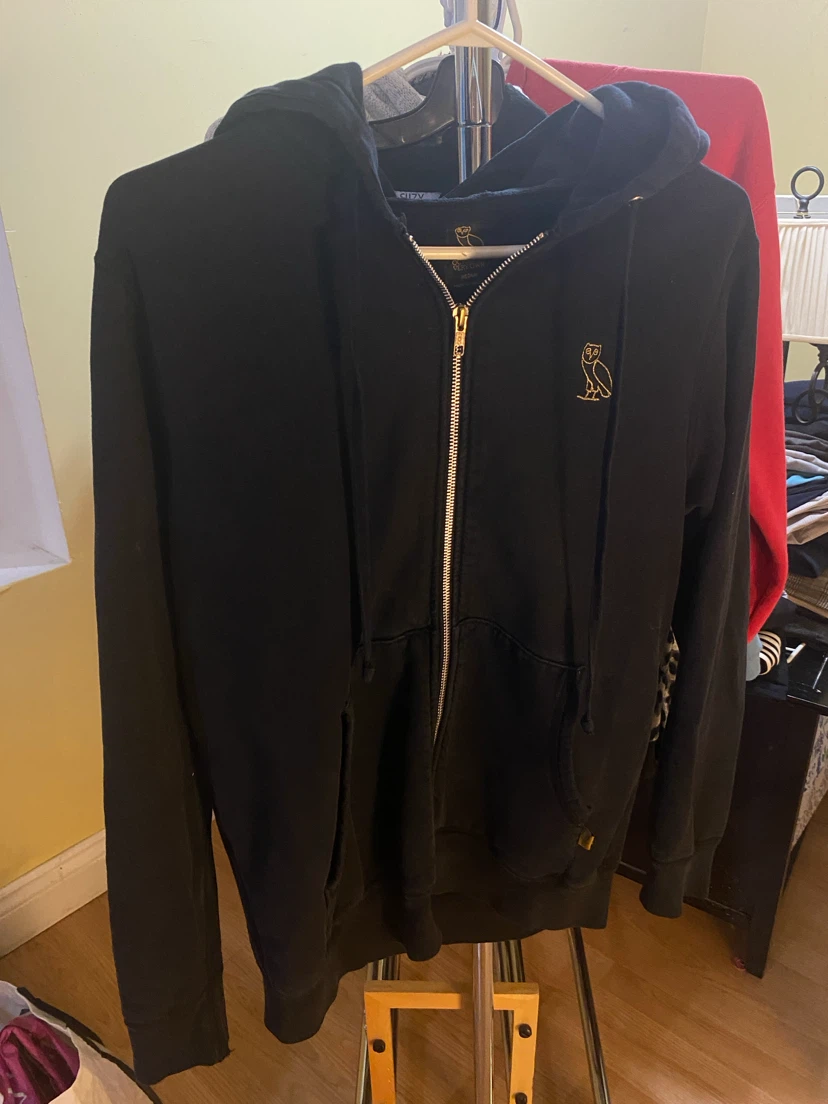 OVO Classic Full-Zip Hoodie Black - photo 2