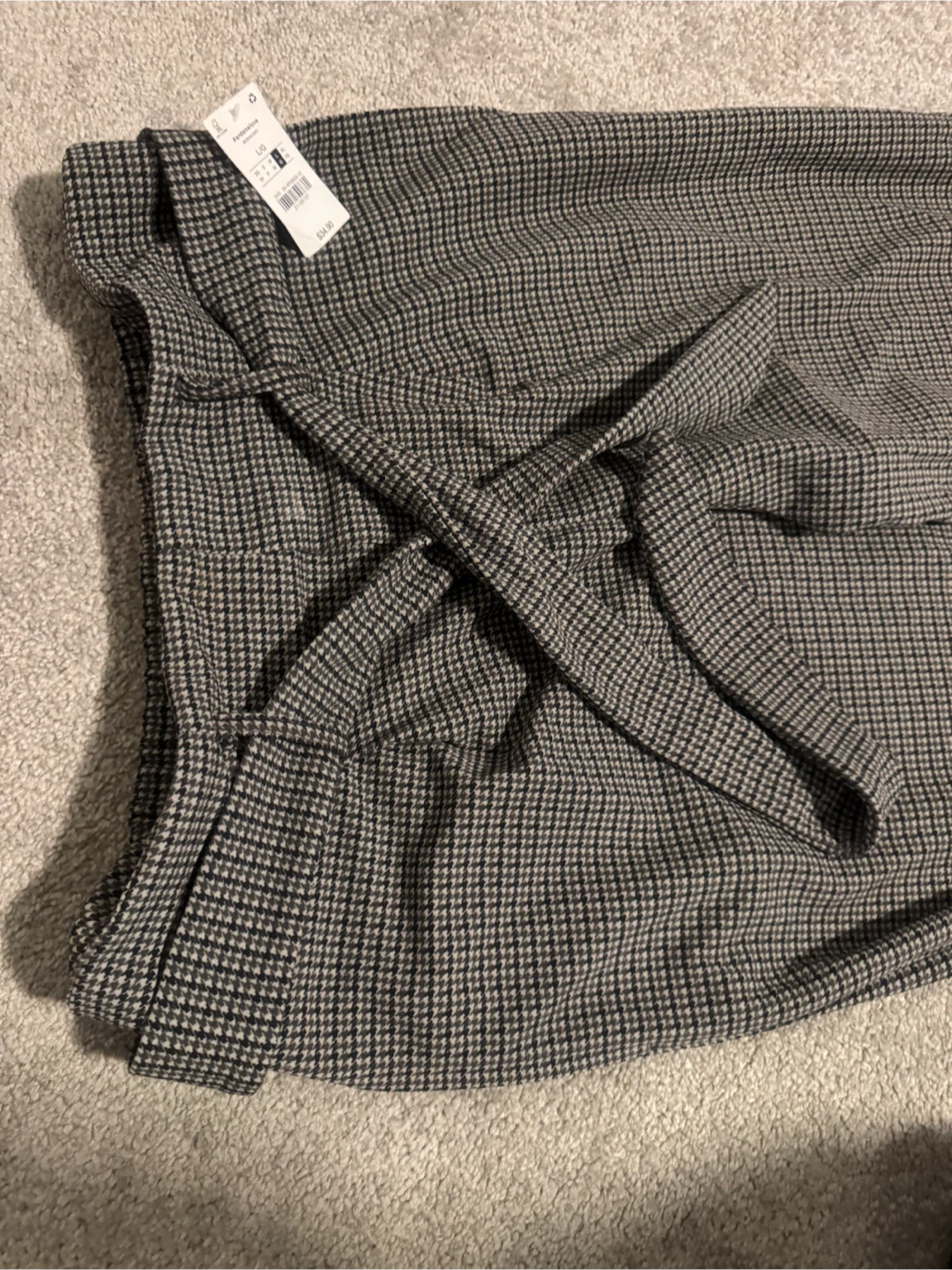 Ardene Plaid Tie-Waist Pants - photo 2