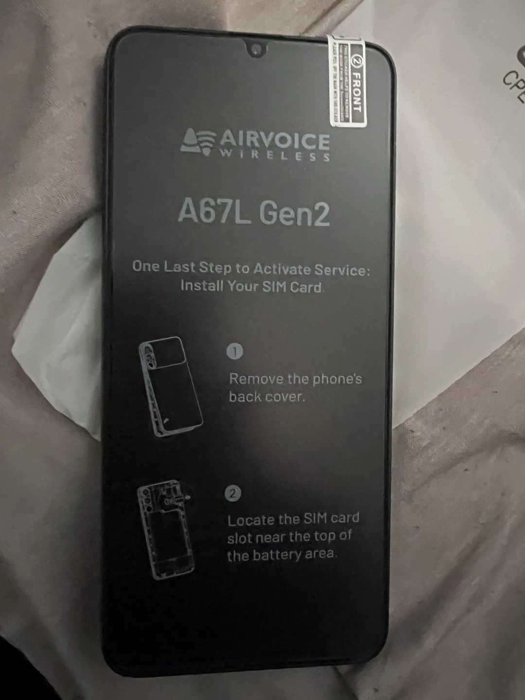 Foxx A67L Gen2 Smartphone Unlocked needs SIM CARD - photo 2