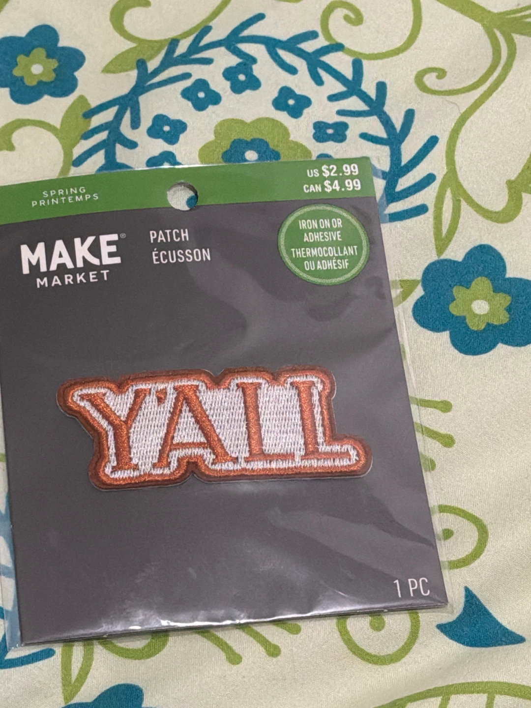 Make Market Y'all Iron-on Patch