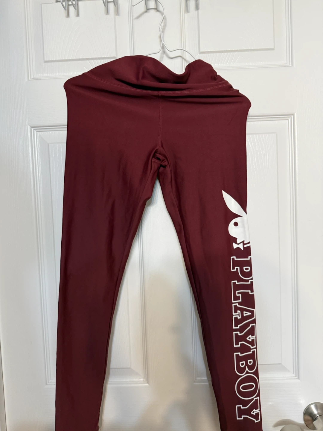 Playboy Maroon Leggings