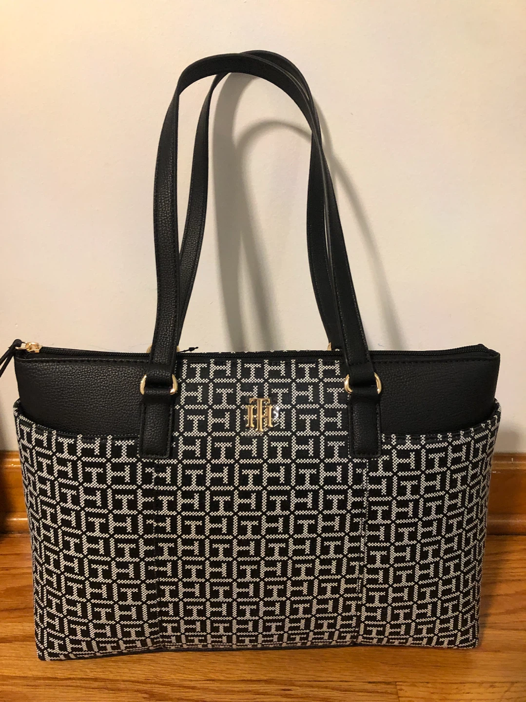 Tommy Hilfiger Monogram Tote Bag