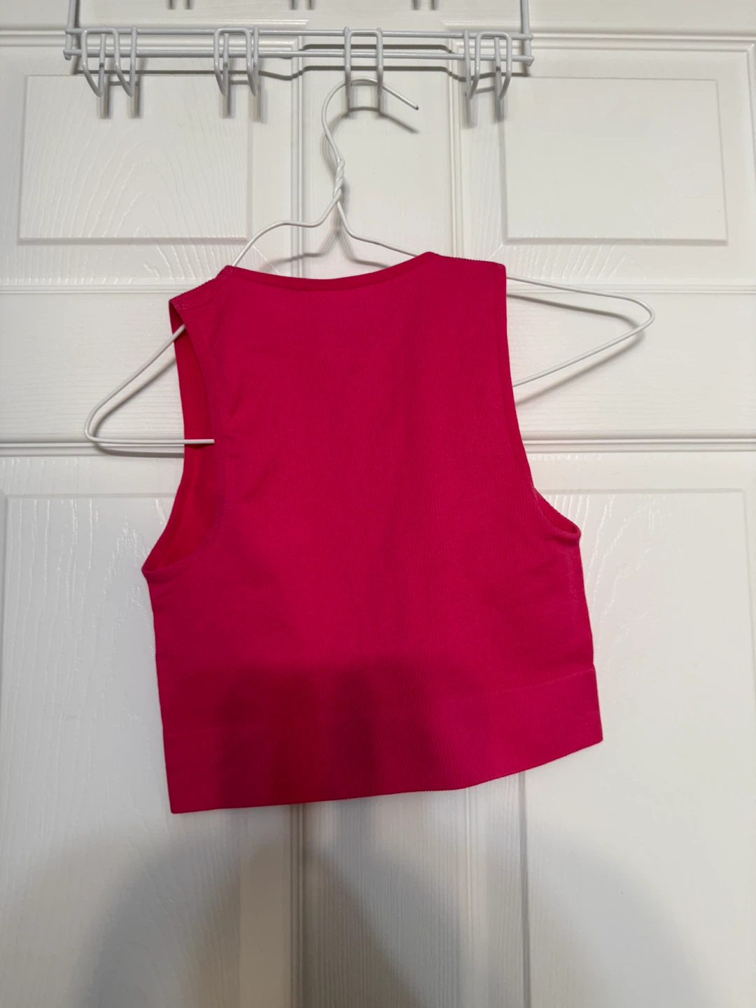Streetwear Society pink ribbed tank top - photo 3