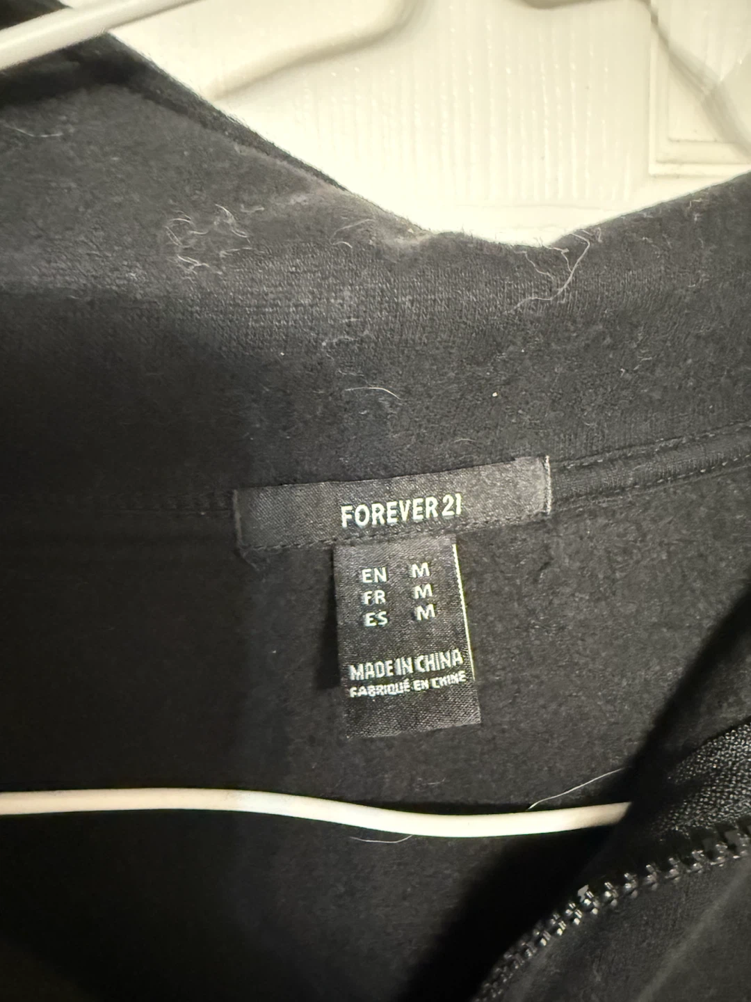 Forever 21 Black Quarter-Zip Pullover - photo 2