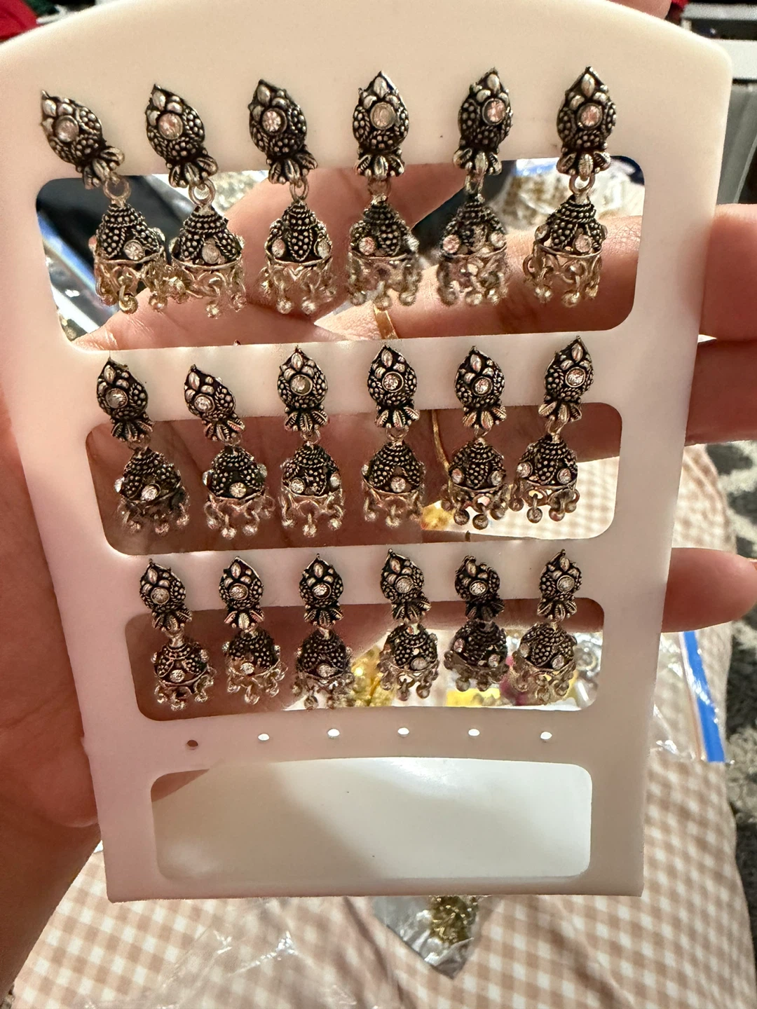 Assorted Jhumka Earring Collection - photo 2