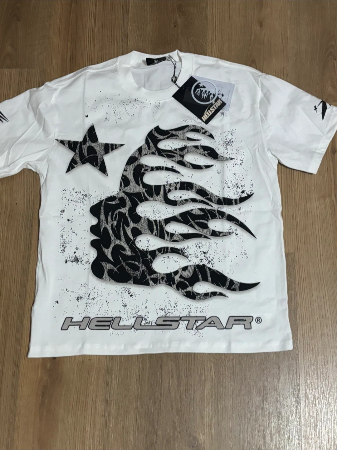 Hellstar White Graphic T-Shirt