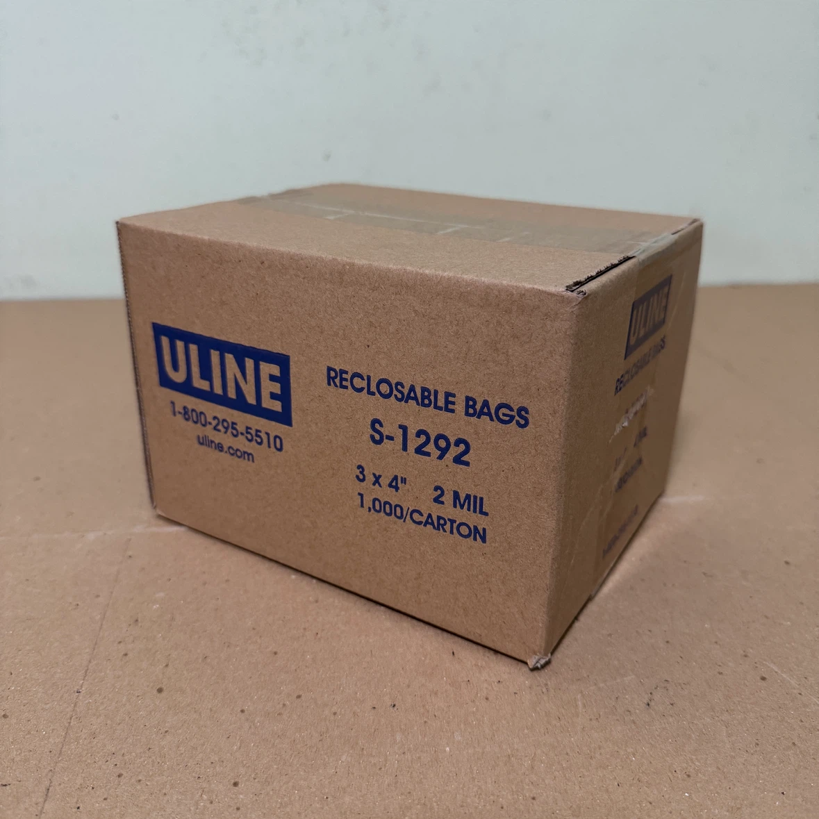 Uline Reclosable Bags various sizes 2 mil thickness. 1000 / box - photo 5