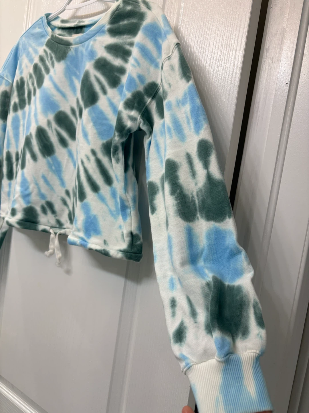 New Lucky Brand Tie-Dye Cropped Sweatshirt - photo 2