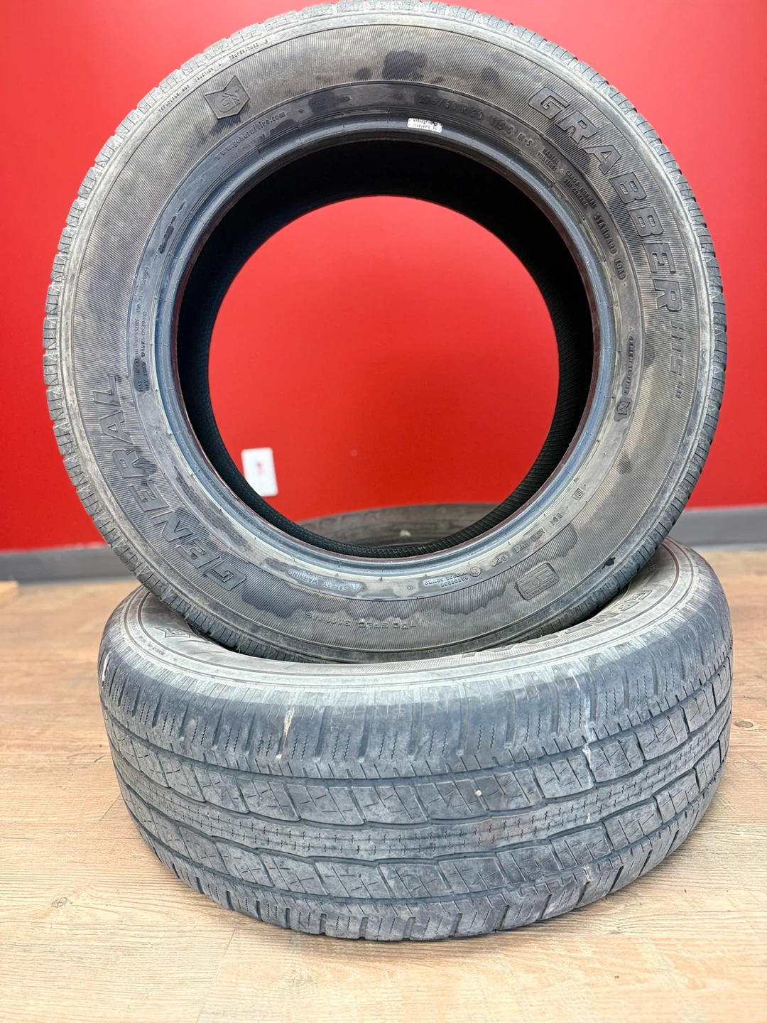 2 General Grabber HTS Tires 275/60R20