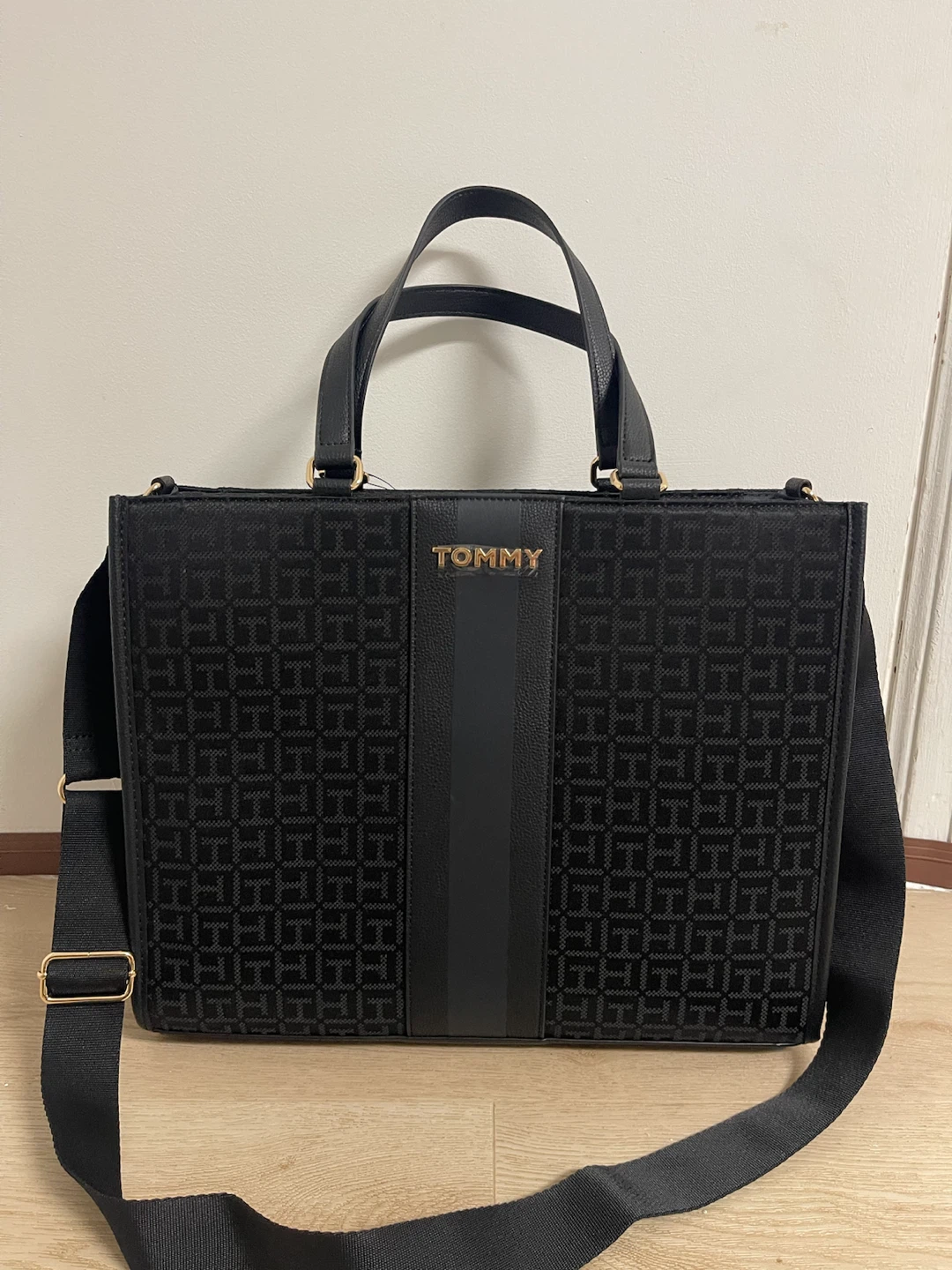Tommy Hilfiger Monogram Tote Bag