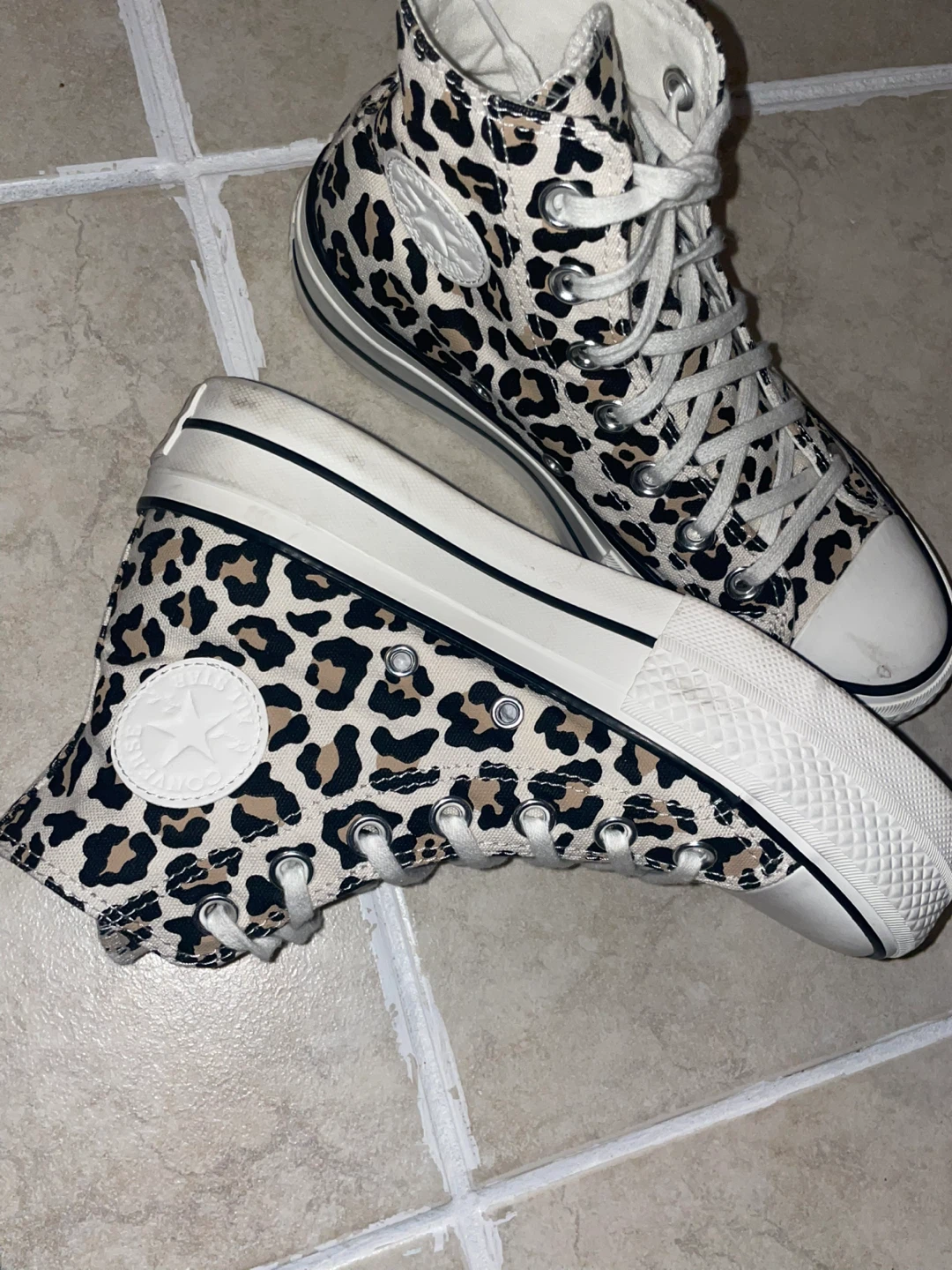 Converse Chuck Taylor All Star Lift High 'Leopard' - photo 2