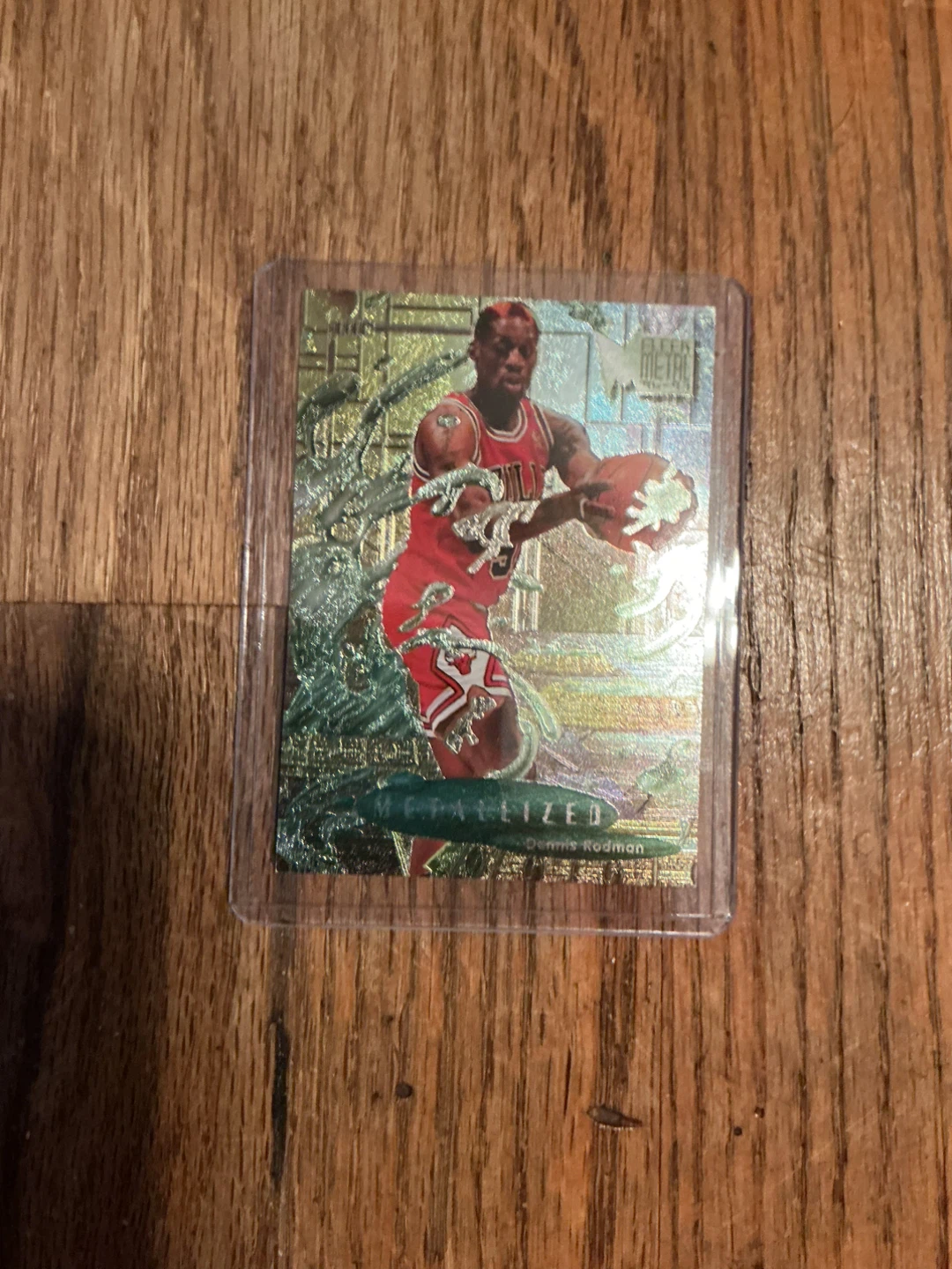 1996-97 Fleer Metal Dennis Rodman Metallized Card #231