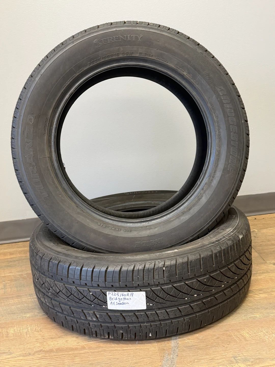 Bridgestone Turanza Serenity All-Season Tires P225/60R18