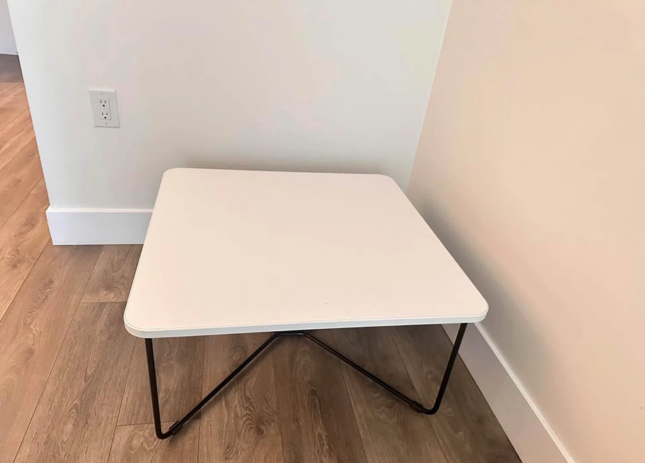 Minimalist White Coffee Table