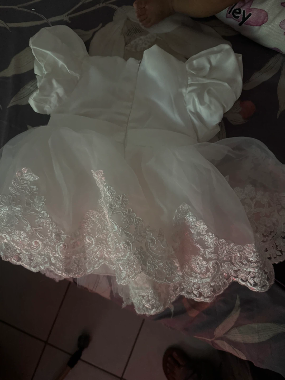 Vestido de bautizo 3-6 meses. Nuevo - photo 2