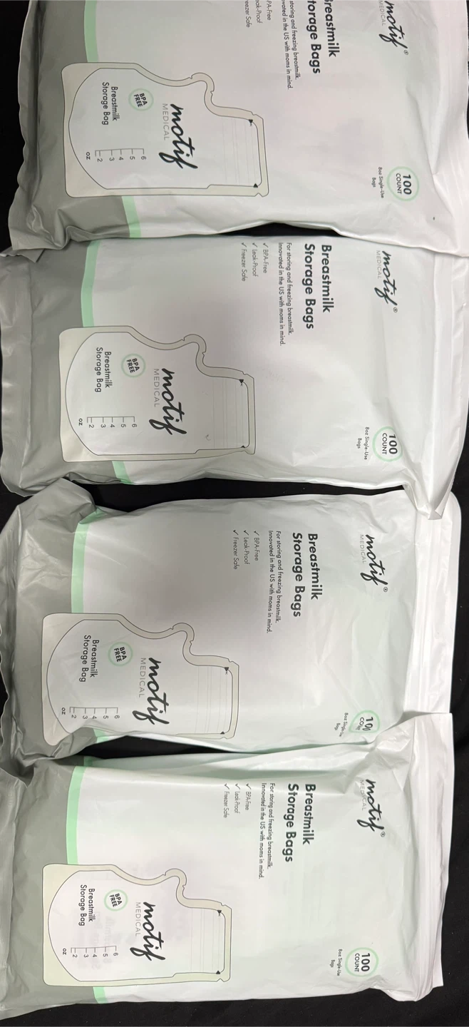 Motif Medical Breastmilk Storage Bags