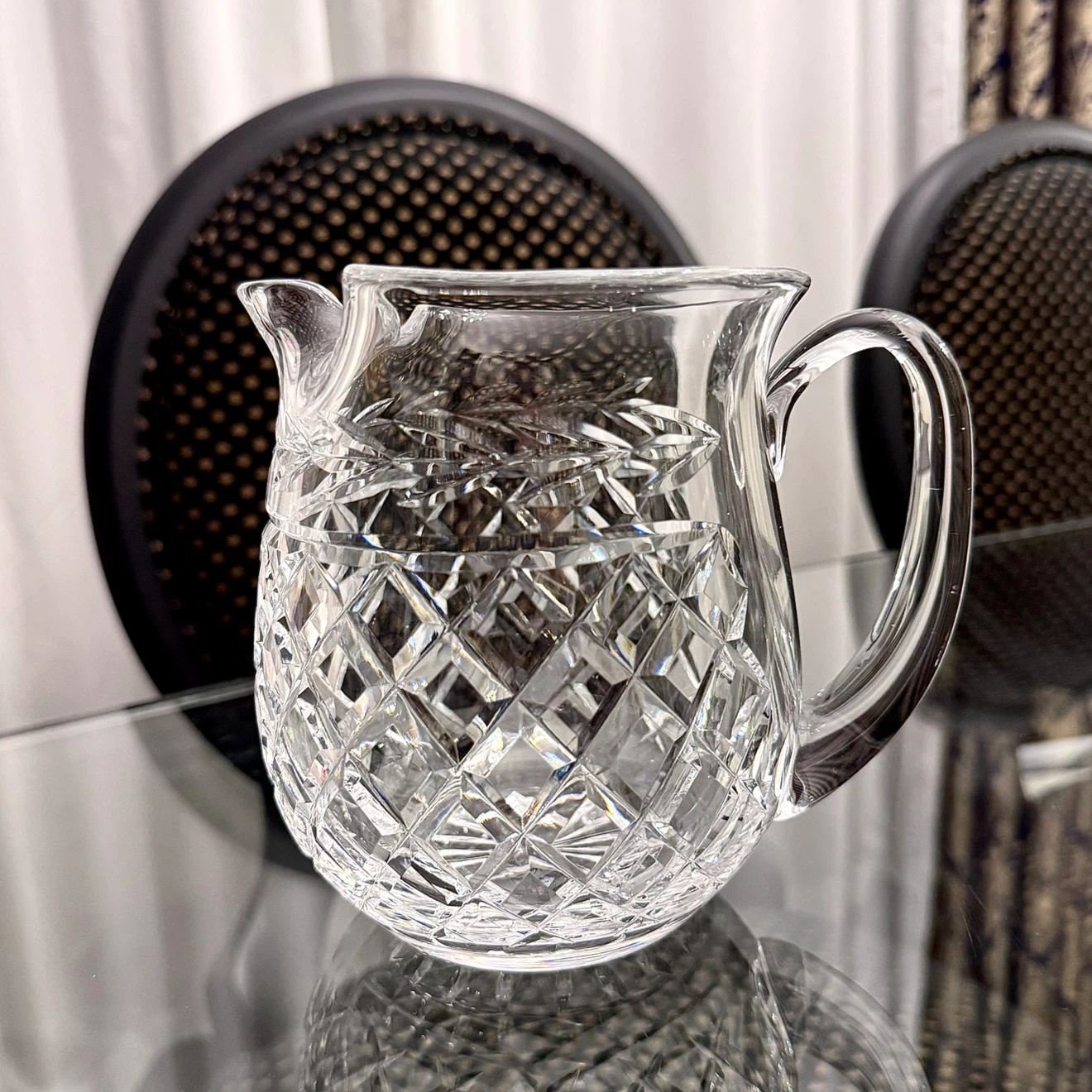 Waterford crystal Glandore pattern water pitcher