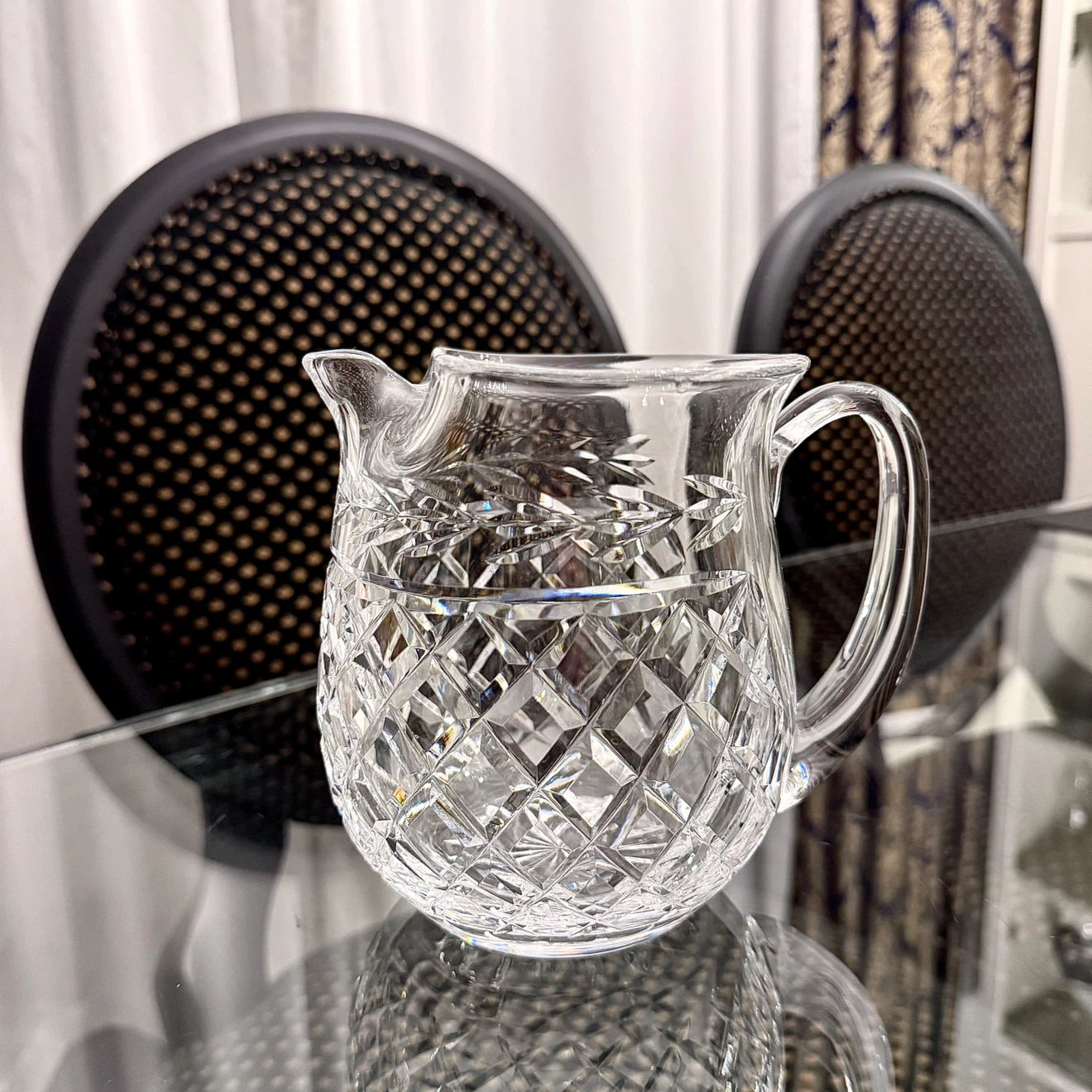 Waterford crystal Glandore pattern water pitcher - photo 2