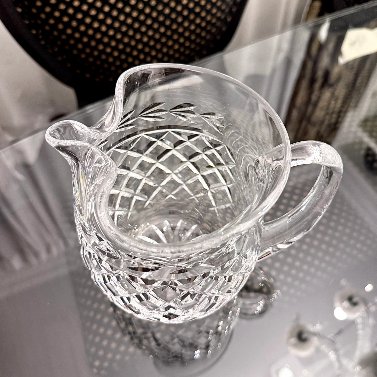Waterford crystal Glandore pattern water pitcher - photo 4
