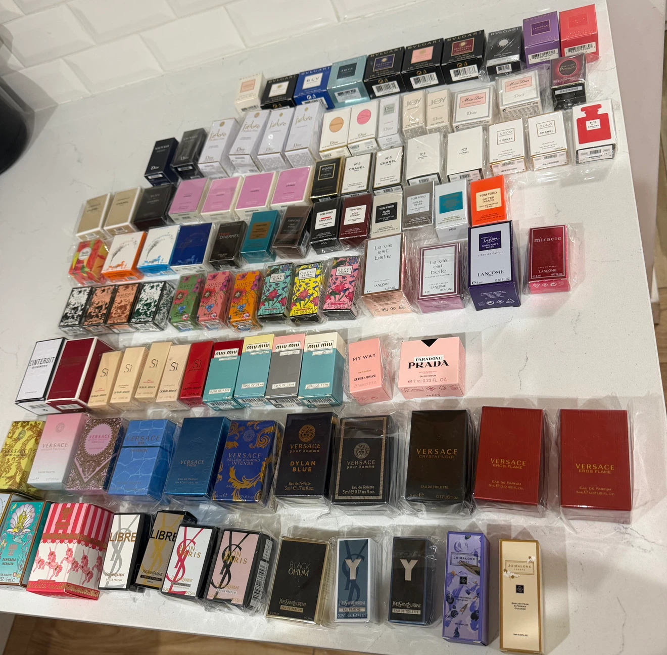 Assorted Designer Perfume Miniatures