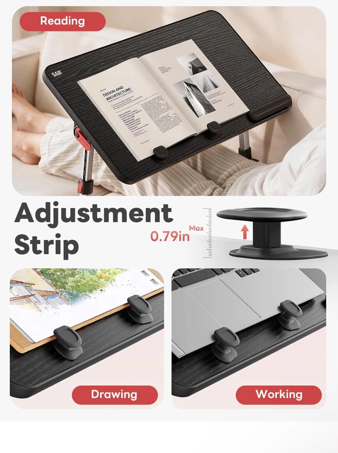 Saiji Multifunction Laptop Table - photo 3
