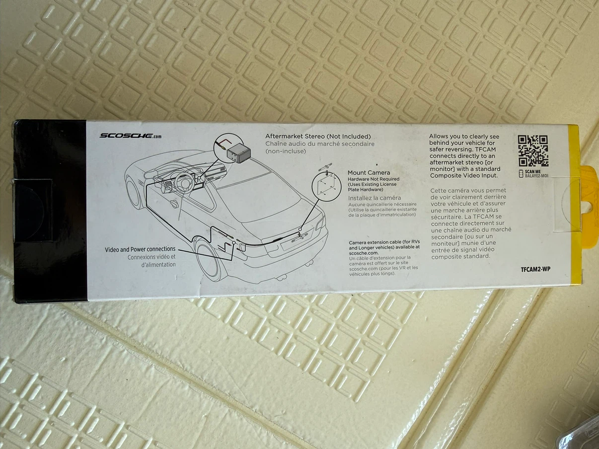 Scosche TFCAM2-WP Backup Camera - photo 2