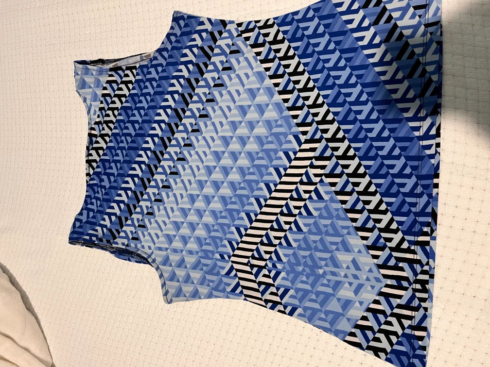 Calvin Klein Blue Geometric Tank Top - photo 3