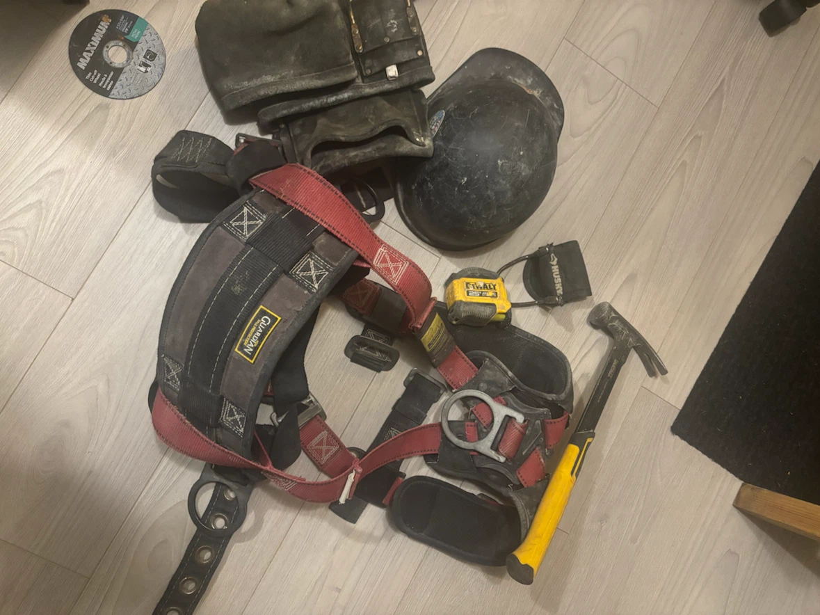 Fall pro Harnes, hammer, hold hammer, pouch, selling bundle - photo 2
