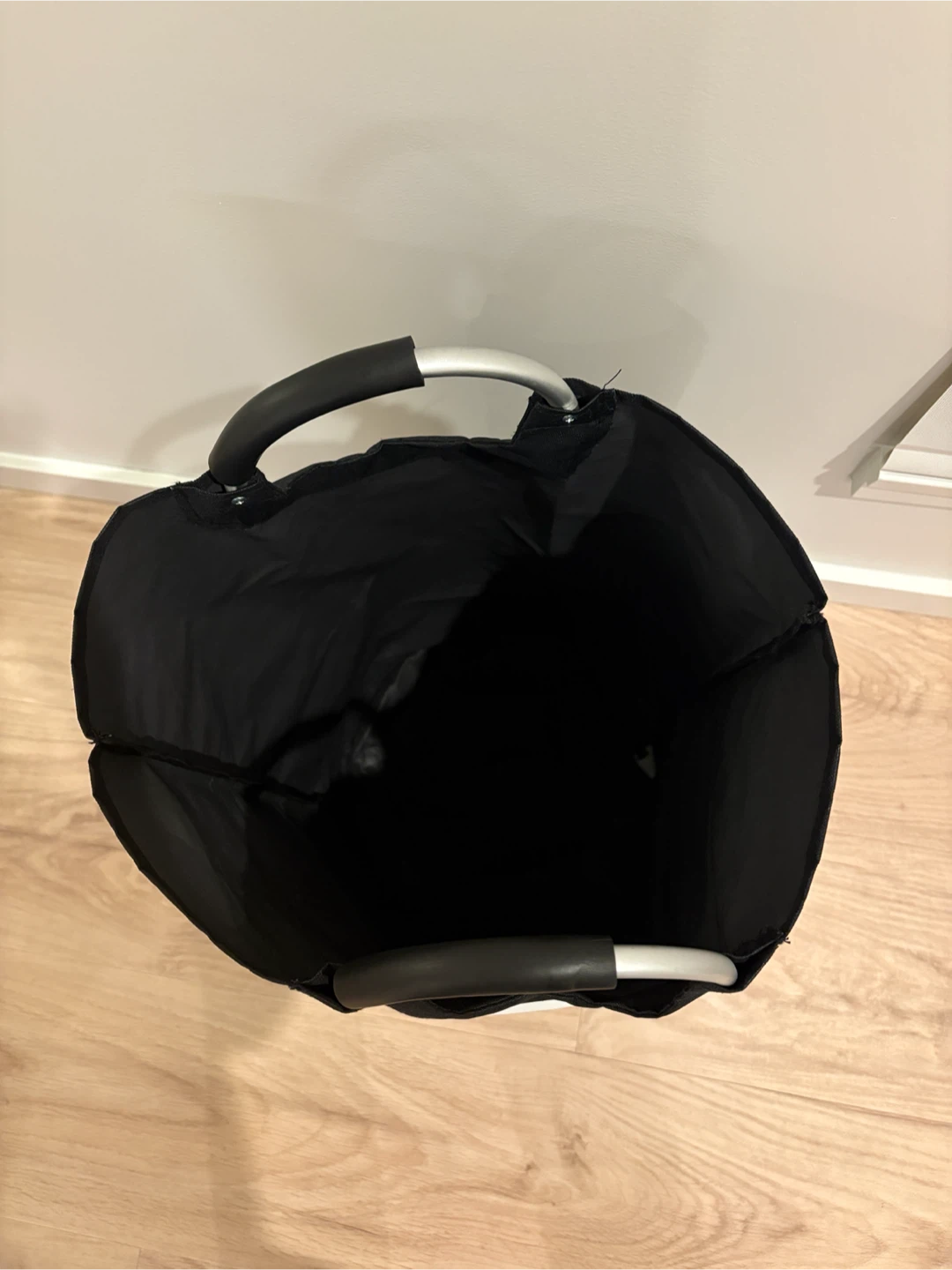 Black Laundry Hamper (Foldable) - photo 2