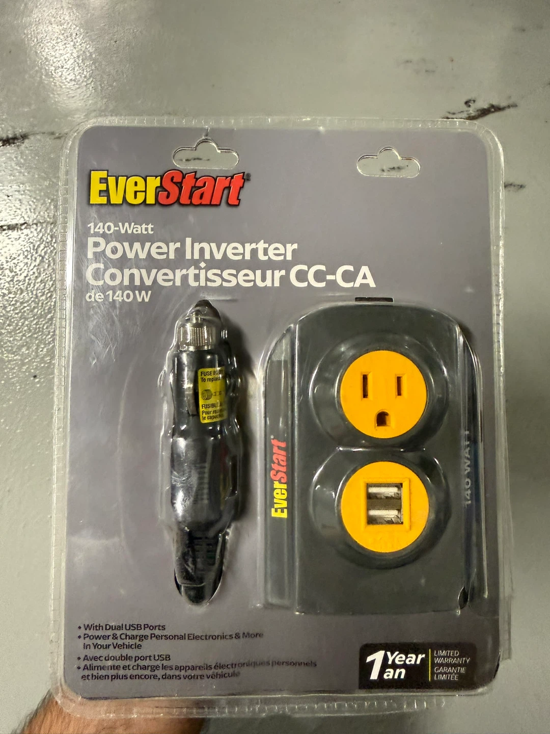 EverStart 140W Power Inverter