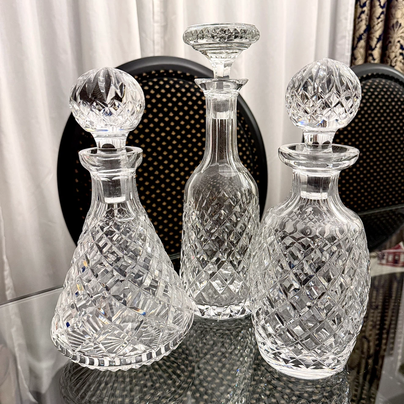 Waterford Alanna crystal wine decanters (priced per unit) - photo 2