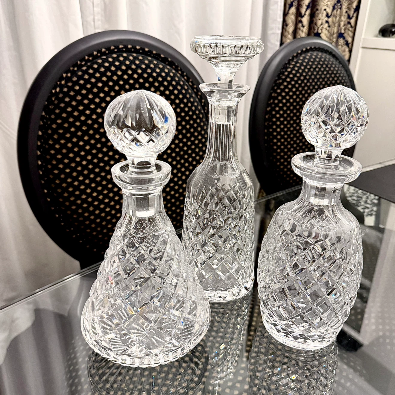 Waterford Alanna crystal wine decanters (priced per unit) - photo 3