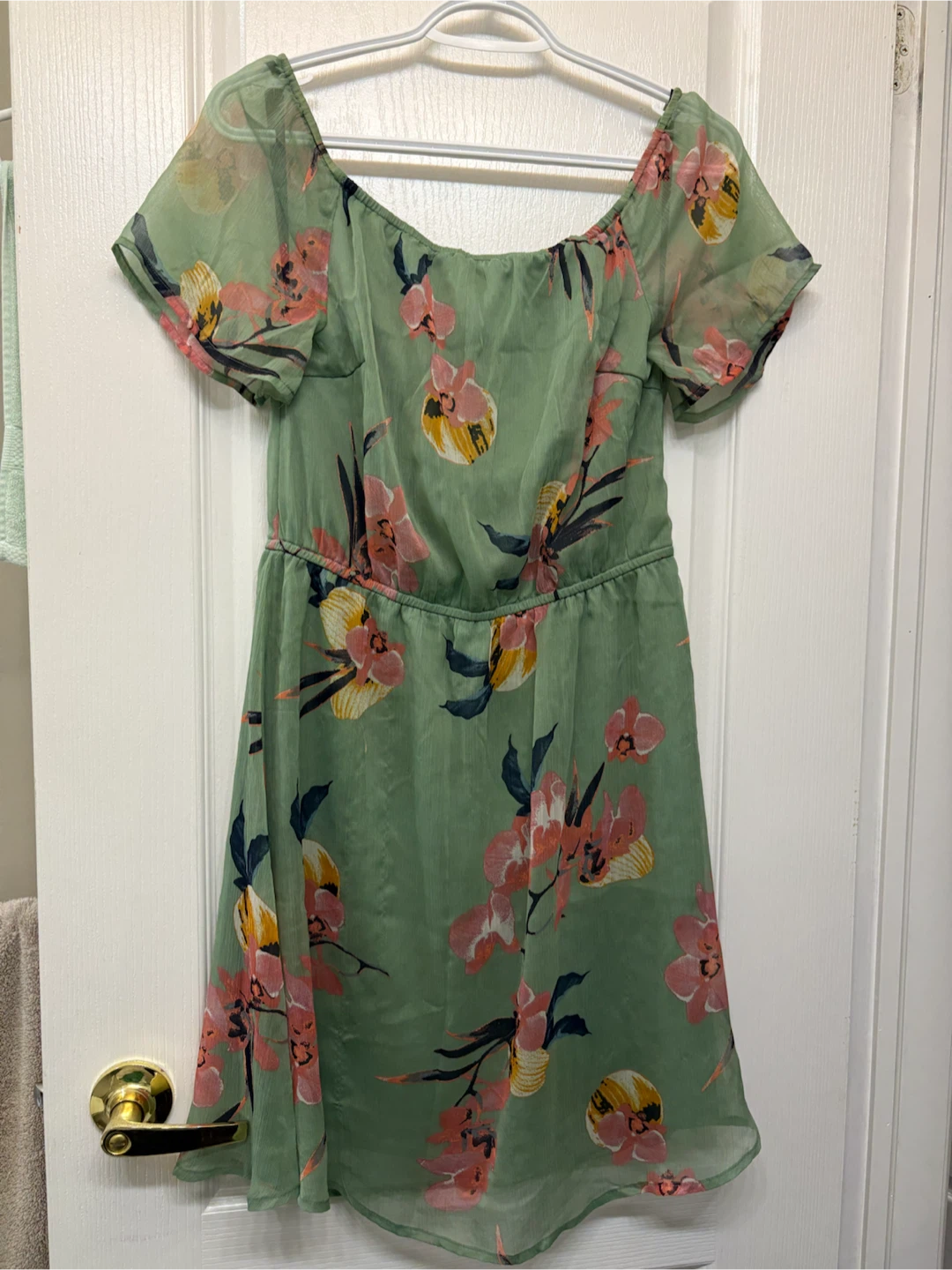 Vero Moda Floral Off-Shoulder Dress