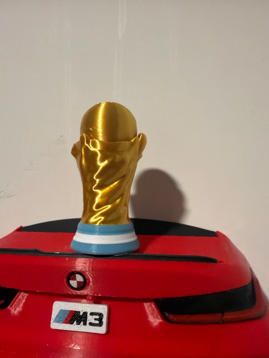 3D Printed World Cup Trophy Figurine - photo 3
