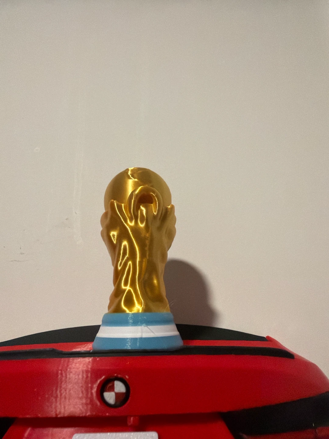 3D Printed World Cup Trophy Figurine - photo 2
