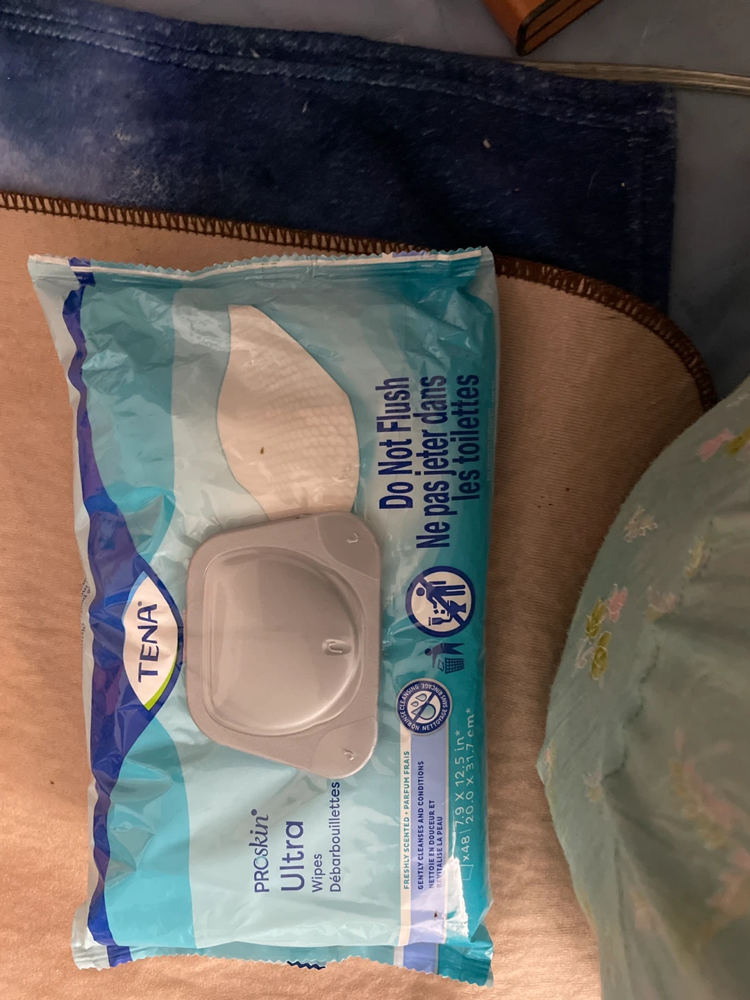 Attends Pre-Moistened Adult Washcloths - 8 Packs