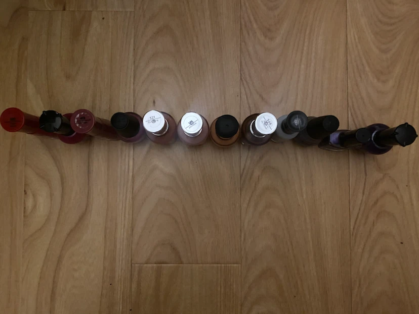 Assorted Nail Polish Collection - 12 Bottles - photo 2