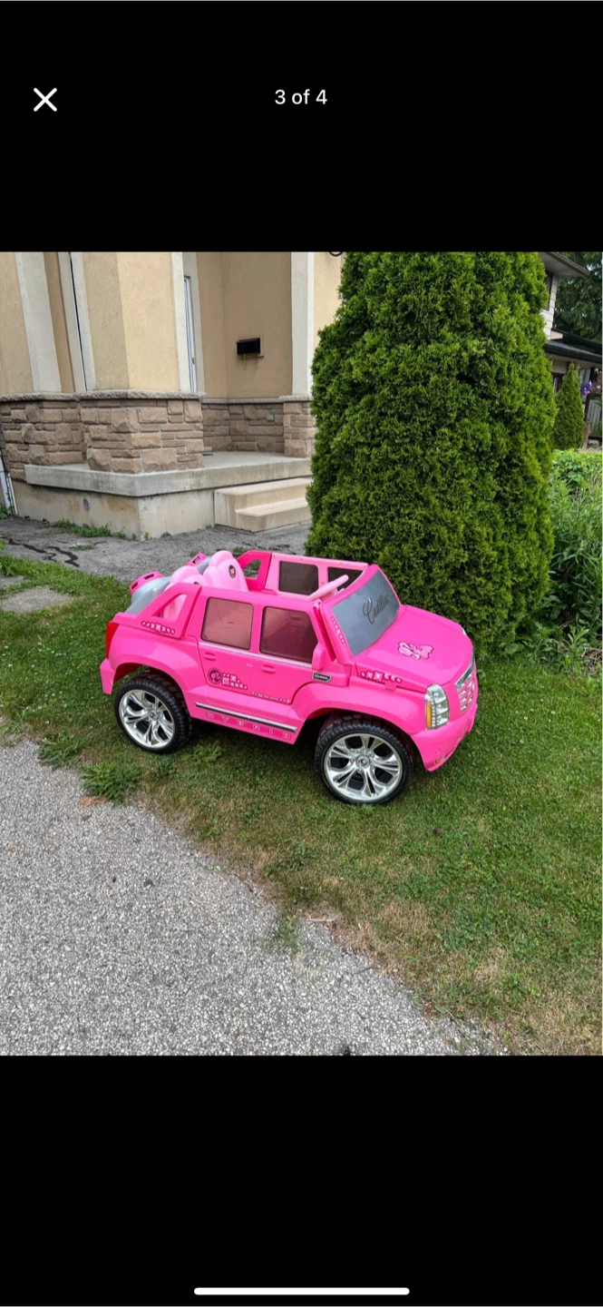 Fisher-Price Barbie Cadillac Escalade Ride-On needs new charger
