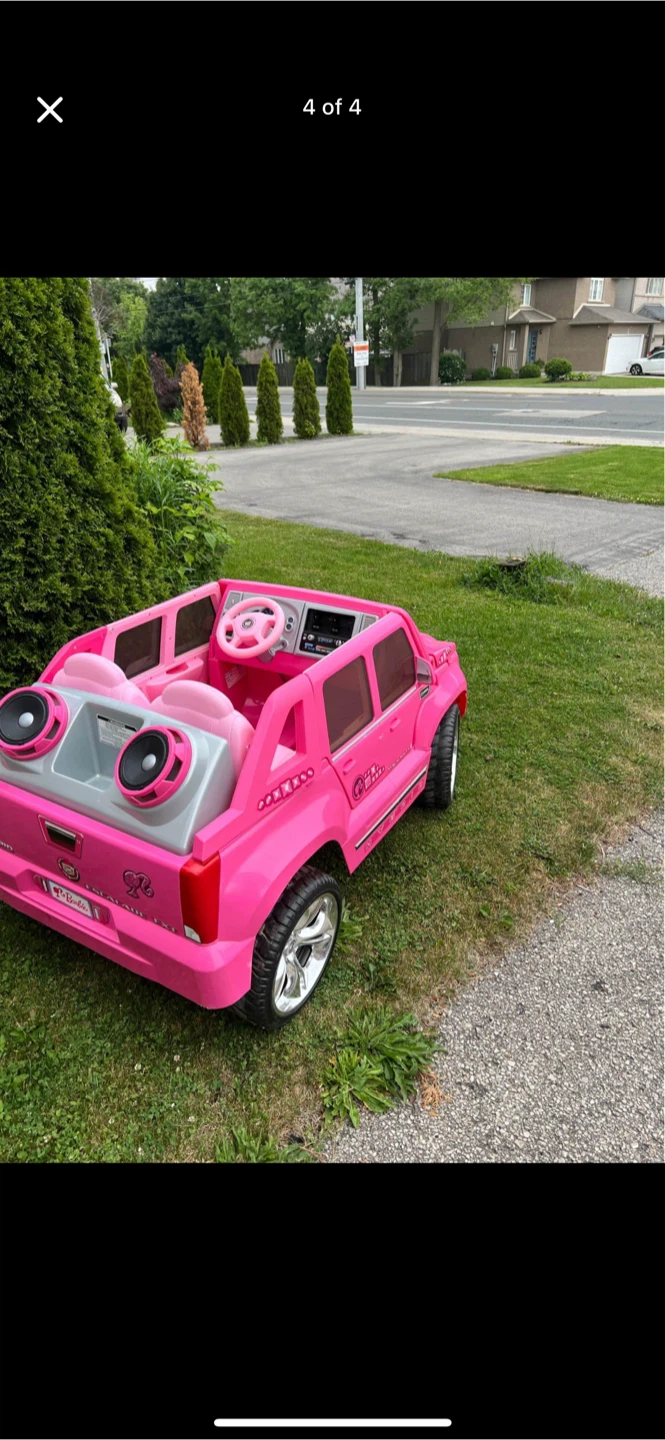Fisher-Price Barbie Cadillac Escalade Ride-On needs new charger - photo 2