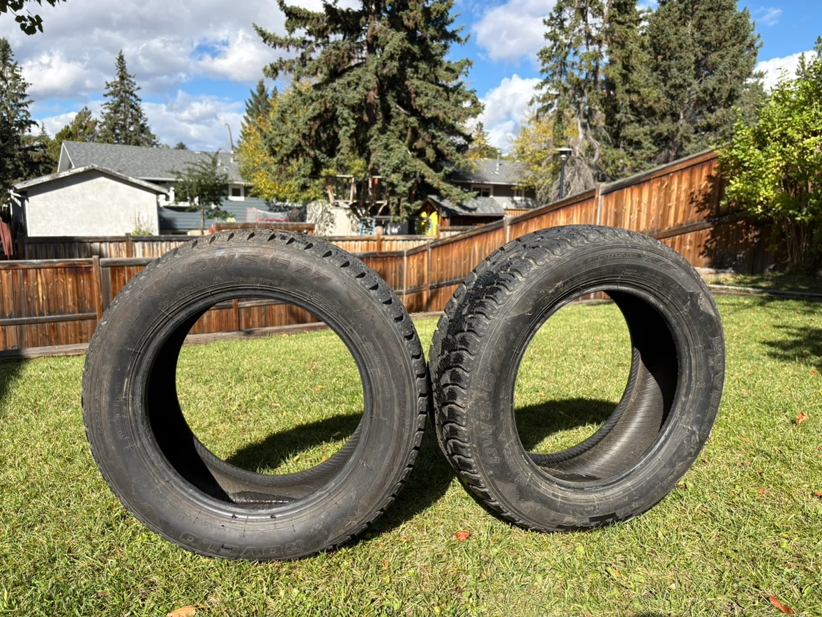 Two Rovelo RWS-677 Winter Tires
