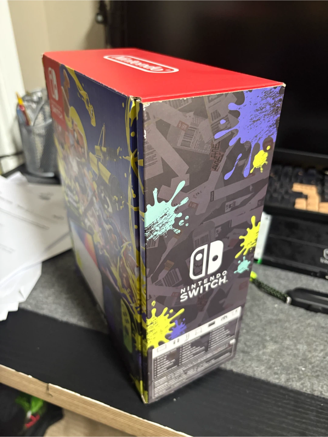 Switch Oled Splatoon 3 Limited Edition - photo 4