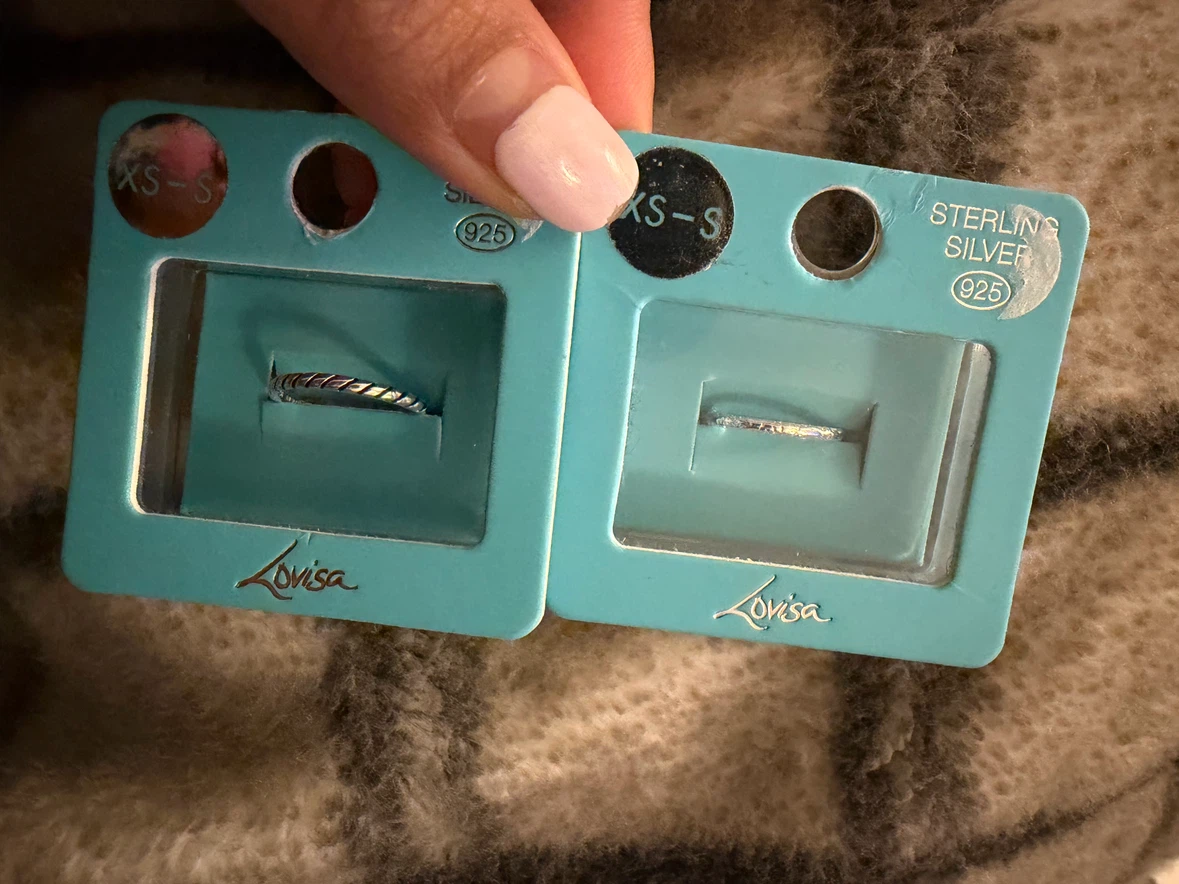 Lovisa Sterling Silver Rings XS-S