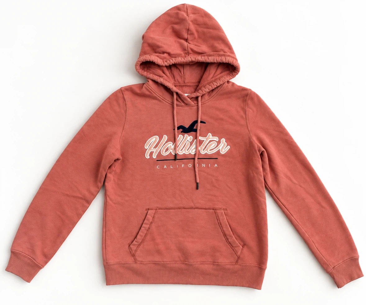 Hollister California Hoodie - size M - fleece inside